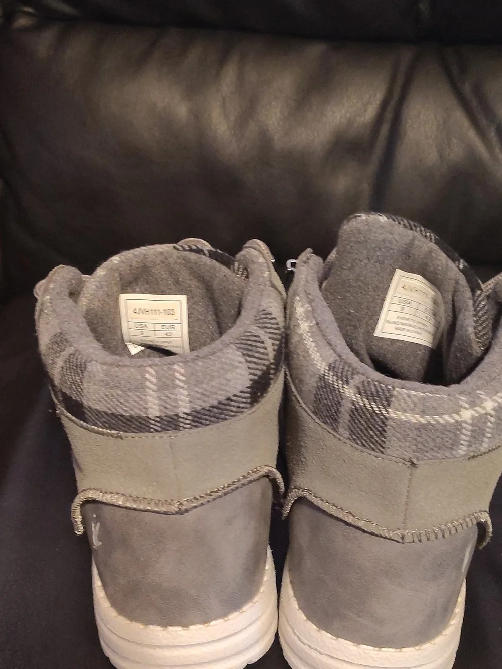 Frogg Togg Gray Suede Lace-Up Ankle Boot Sneakers